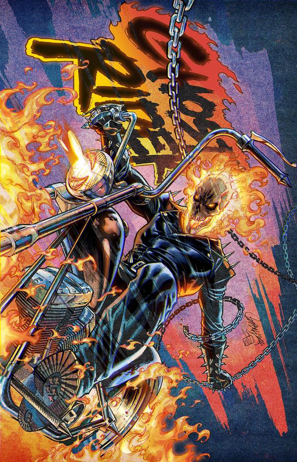 Ghost Rider #11 JS CAMPBELL ANNIVERSARY cover