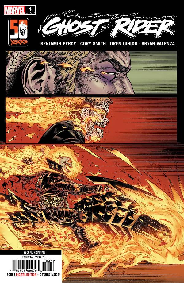 Ghost Rider #4 2ND PTG SMITH cover