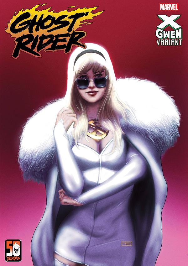 Ghost Rider #1 CLARKE X-GWEN cover