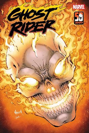 Ghost Rider #1 NAUCK HEADSHOT cover