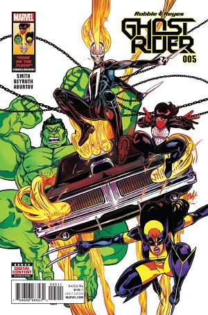 Ghost Rider #5 cover