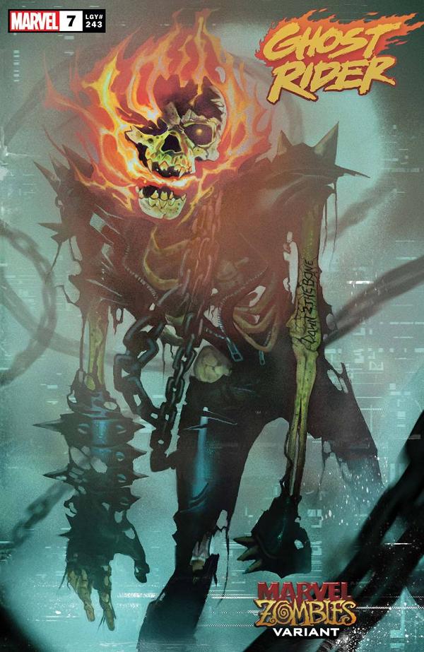 Ghost Rider #7 MUNDO MARVEL ZOMBIES cover