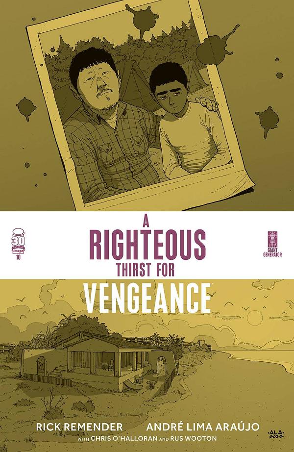 Righteous Thirst For Vengeance #10 cover by Andre Araujo