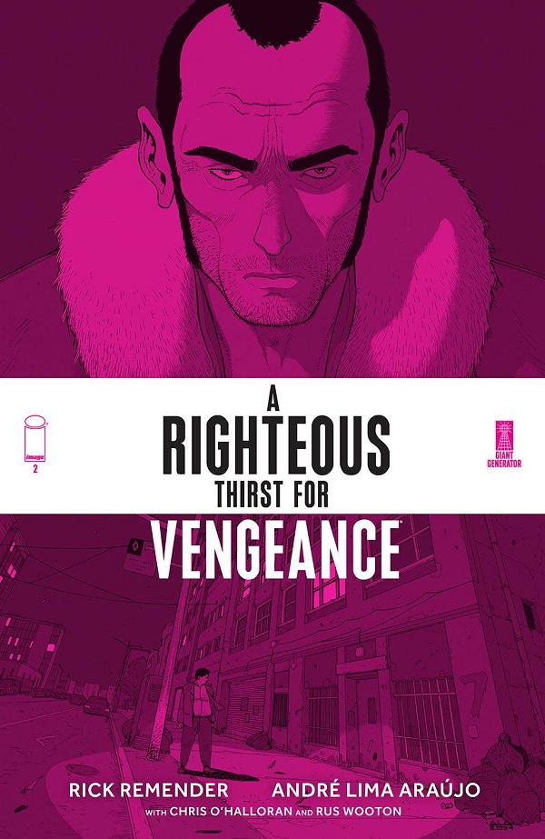 Righteous Thirst For Vengeance #2  cover
