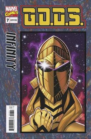 G.O.D.S. #7 RON LIM COSMIC HOMAGE cover
