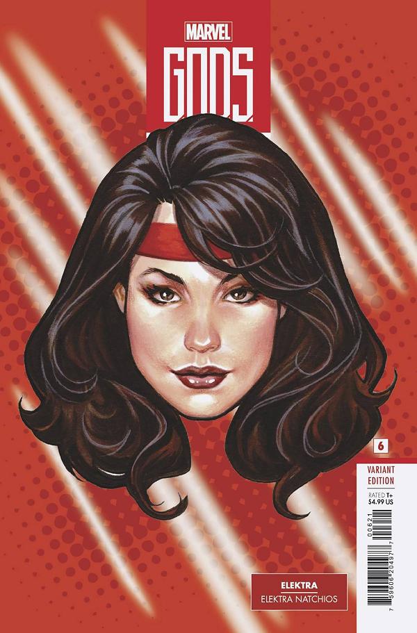 G.O.D.S. #6 MARK BROOKS HEADSHOT cover