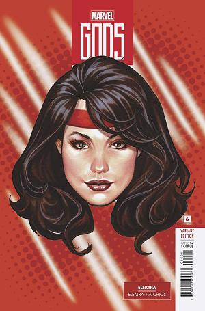 G.O.D.S. #6 MARK BROOKS HEADSHOT cover