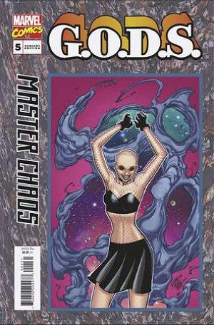 G.O.D.S. #5 RON LIM COSMIC HOMAGE cover
