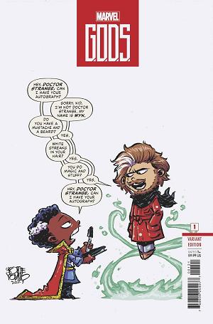 G.O.D.S. #1 SKOTTIE YOUNG cover