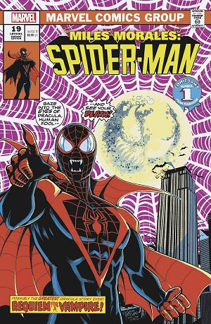 Miles Morales: Spider-Man #19 LUCIANO VECCHIO VAMPIRE cover