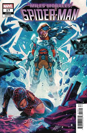Miles Morales: Spider-Man #17 MATEUS MANHANINI cover