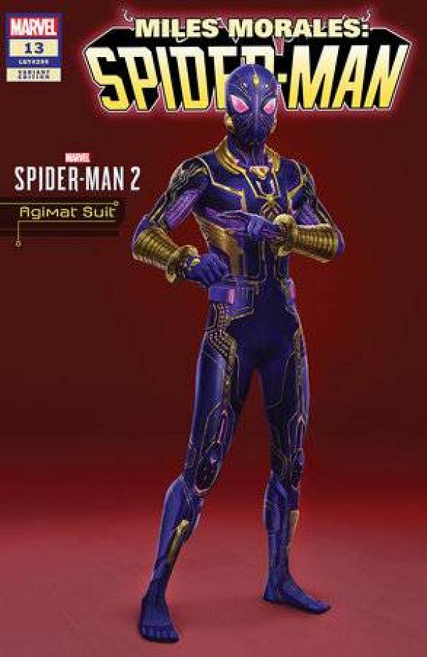 Miles Morales: Spider-Man #13 AGIMAT SUIT SPIDER-MAN 2 cover