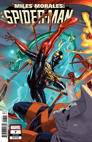 Miles Morales: Spider-Man #7 TAURIN CLARKE CONNECTING cover