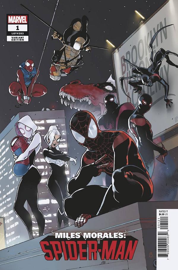 Miles Morales: Spider-Man #1 BENGAL CONNECTING cover