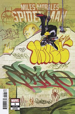 Miles Morales: Spider-Man #1 DEL MUNDO GRAFFITI cover