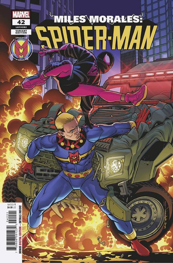 Miles Morales: Spider-Man #42 STELFREEZE MIRACLEMAN cover