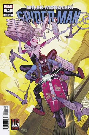 Miles Morales: Spider-Man #30 MILES MORALES 10TH ANNIV cover