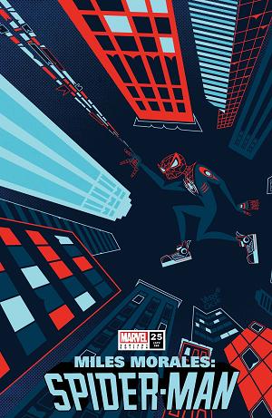 Miles Morales: Spider-Man #25 VEREGGE cover
