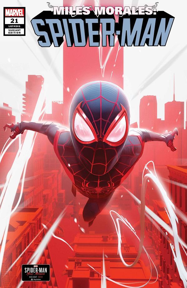 Miles Morales: Spider-Man #21 SCHUMACHER MORALES cover