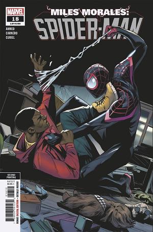 Miles Morales: Spider-Man #18 2ND PTG CARNERO cover