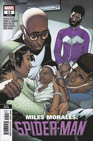 Miles Morales: Spider-Man #13 2ND PTG GARRON cover