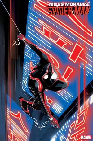 Miles Morales: Spider-Man #12 GARBETT 2099 cover