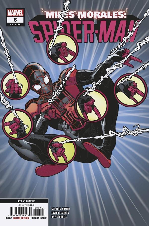 Miles Morales: Spider-Man #6 2ND PTG GARRON cover