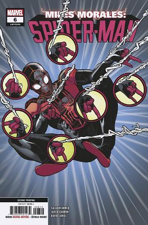 Miles Morales: Spider-Man #6 2ND PTG GARRON cover