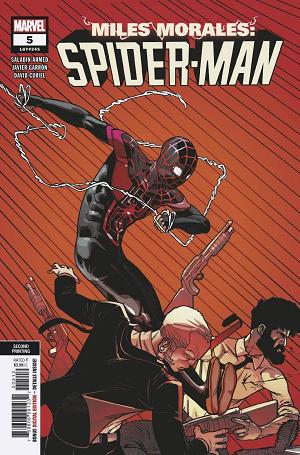 Miles Morales: Spider-Man #5 2ND PTG GARRON cover