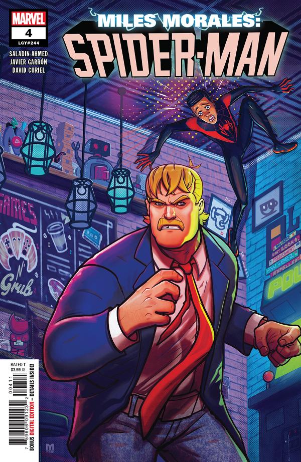 Miles Morales: Spider-Man #4  cover