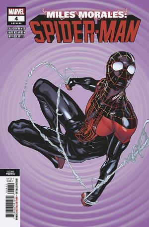 Miles Morales: Spider-Man #4 2ND PTG GARRON cover