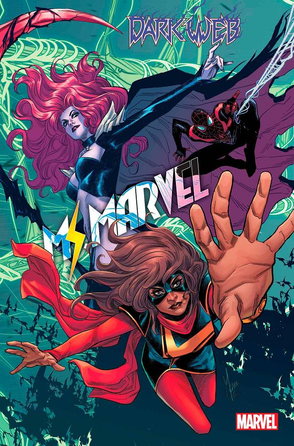 Dark Web: Ms. Marvel #2  cover