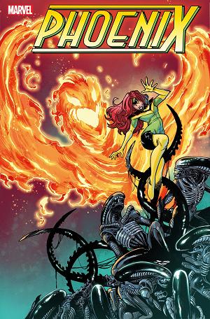 Phoenix #1 ERICA DURSO MARVEL VS ALIEN cover
