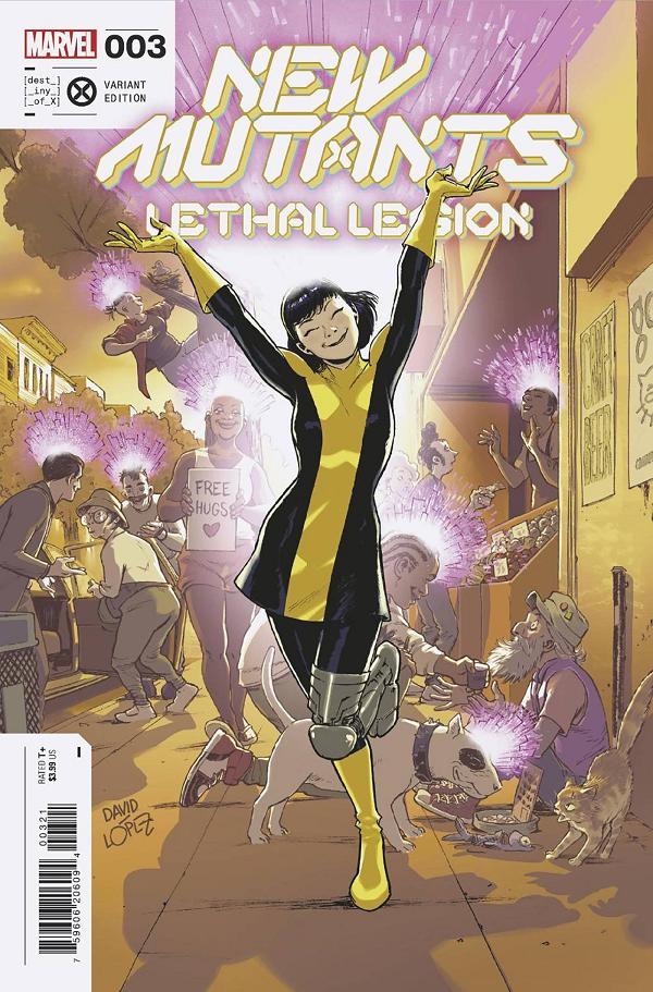 New Mutants: Lethal Legion #3 (OF 5) LOPEZ cover