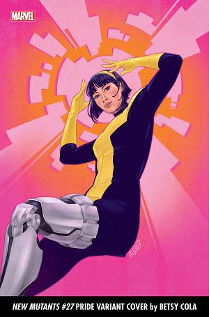 New Mutants #27 COLA PRIDE cover
