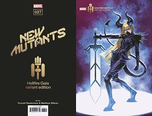 New Mutants #27 DAUTERMAN HELLFIRE GALA cover