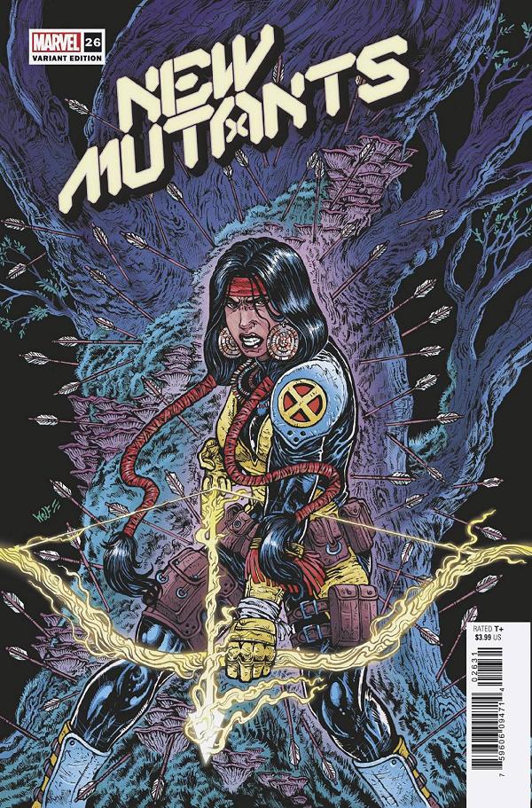 New Mutants #26 WOLF cover