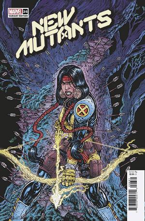 New Mutants #26 WOLF cover