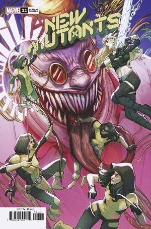 New Mutants #21 EDGE cover