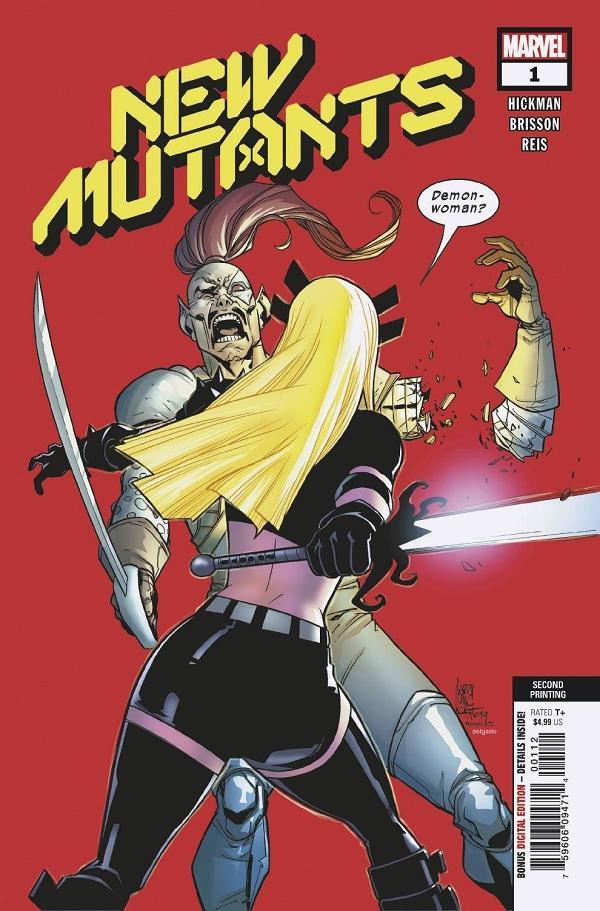 New Mutants #1 2ND PTG CAMUNCOLI cover