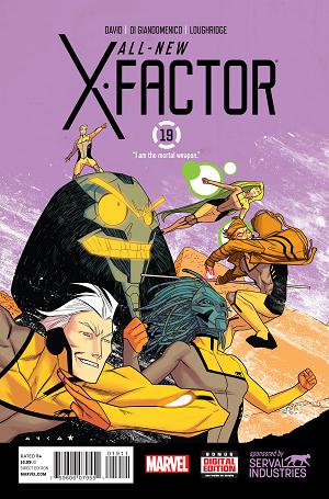 All New X-Factor #19 cover