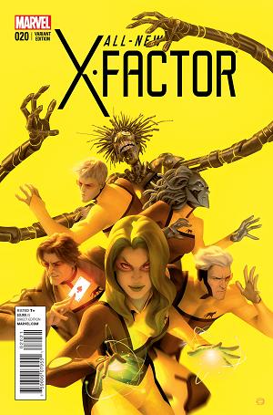 All New X-Factor #20 FINAL ISSUE cover