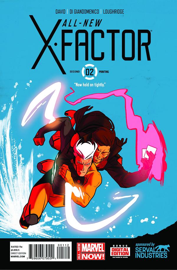 All New X-Factor #2 2ND PTG ANKA cover