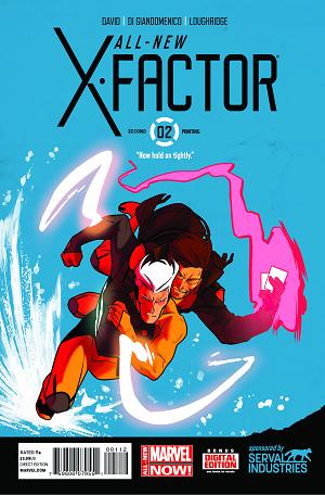 All New X-Factor #2 2ND PTG ANKA cover