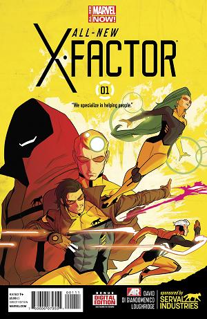 All New X-Factor #1 cover