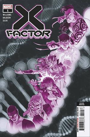 X-Factor #1 2ND PTG SHAVRIN cover