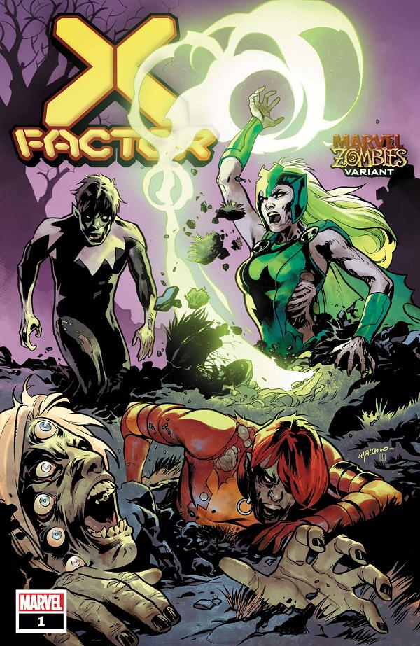X-Factor #1 LUPACCHINO MARVEL ZOMBIES cover