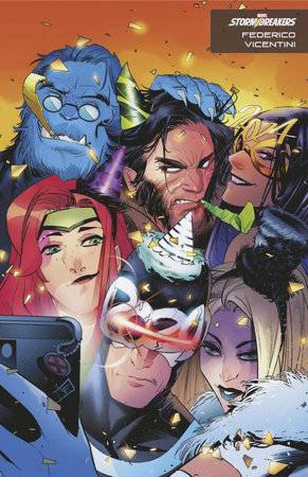 X-Men Red #18 FEDERICO VICENTINI STORMBREAKERS cover
