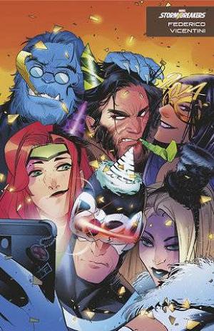 X-Men Red #18 FEDERICO VICENTINI STORMBREAKERS cover