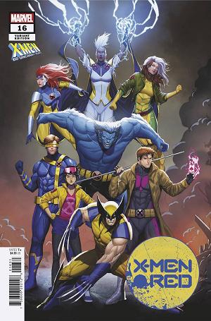 X-Men Red #16 RAYMOND GAY X-MEN 60TH cover
